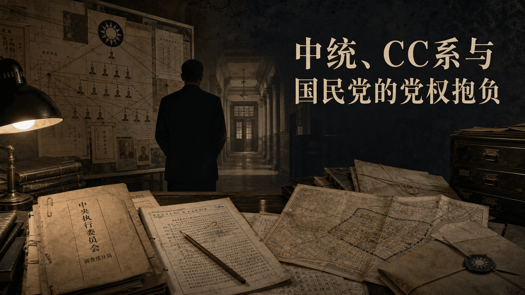 组织即国家：中统、CC系与国民党的党权抱负（1928-1956）